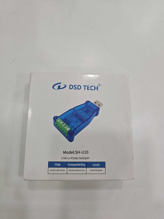 DSD TECH SH-U10 – USB към RS485 адаптер (CP2102 чип)