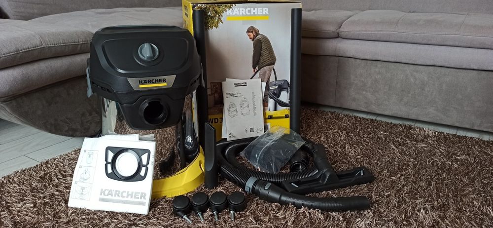 Aspirator umed/uscat Karcher KWD 3 S V-17/4/20F, 1000W, container inox