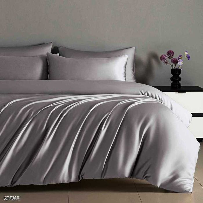 Луксозен Спален Комплект с Драперия – 100% Памук