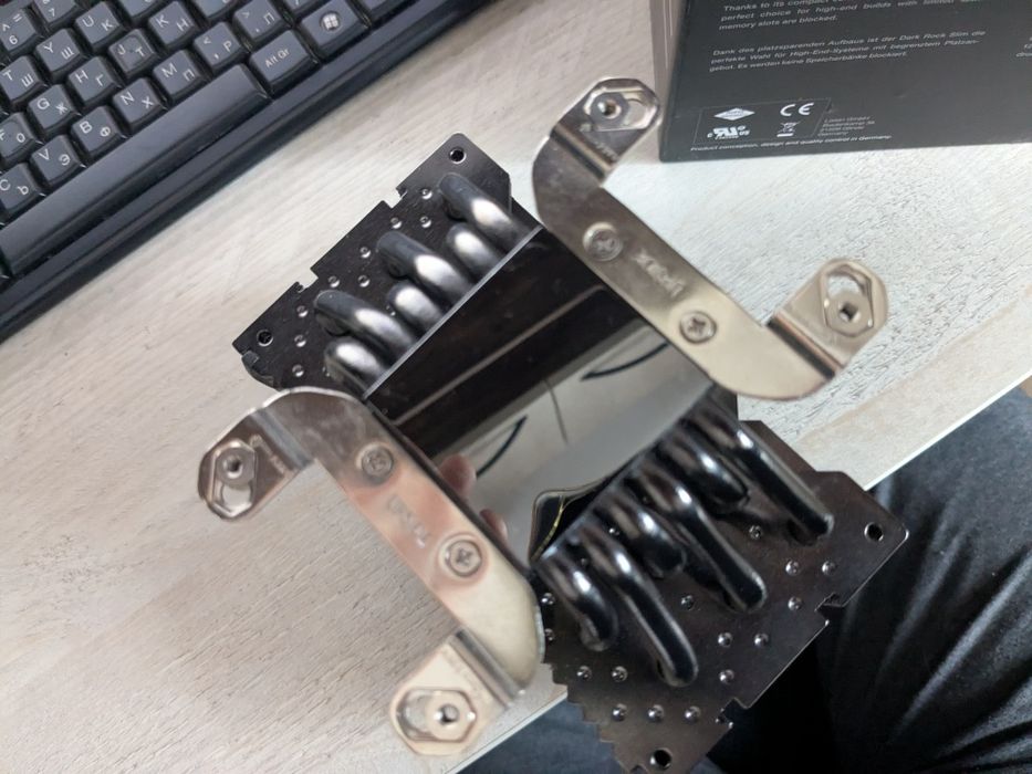 Ryzen 5 2400G и be quiet Dark Rock 3