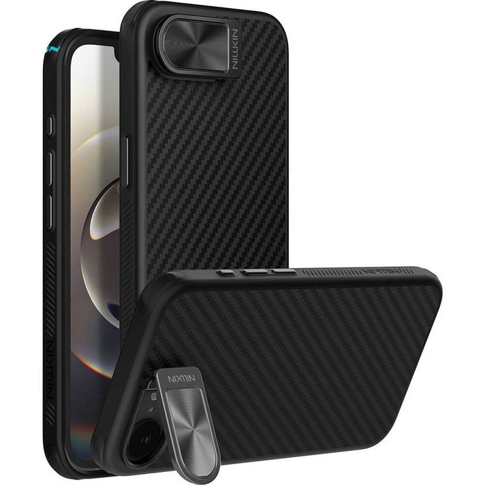 Husa + Folie ecran APPLE iPhone 16E 16 Pro Max Plus 17 Air modele dife