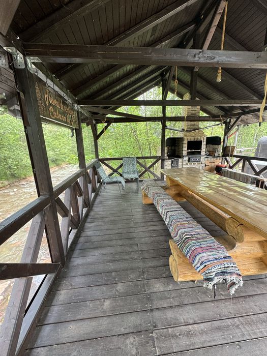 Cabana de inchiriat cu ciubar si sauna