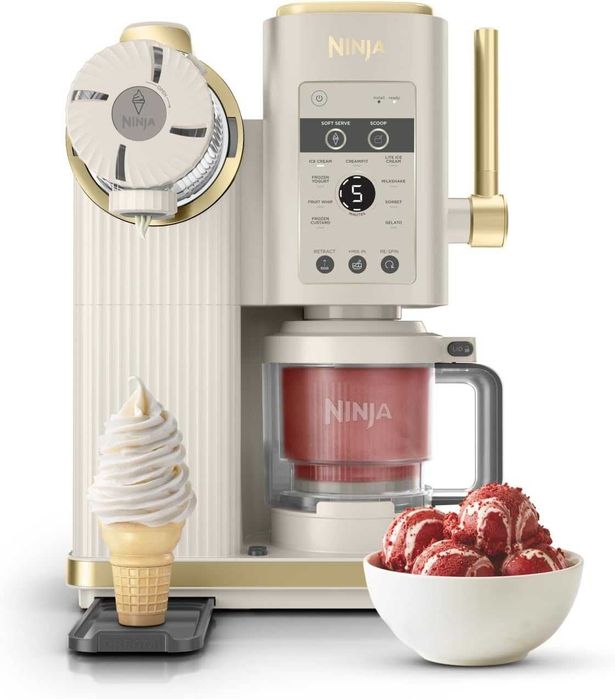 Aparat de înghețată Ninja CREAMi Scoop & Swirl