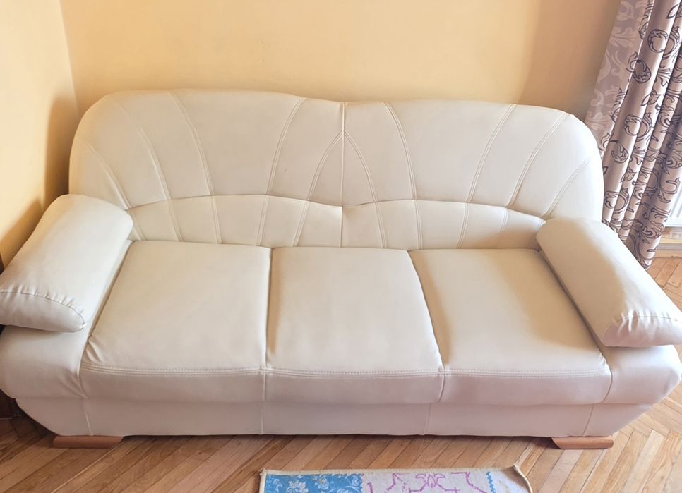 Canapea extensibila imitatie piele
