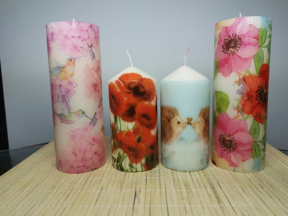 Vând lumânări handmade