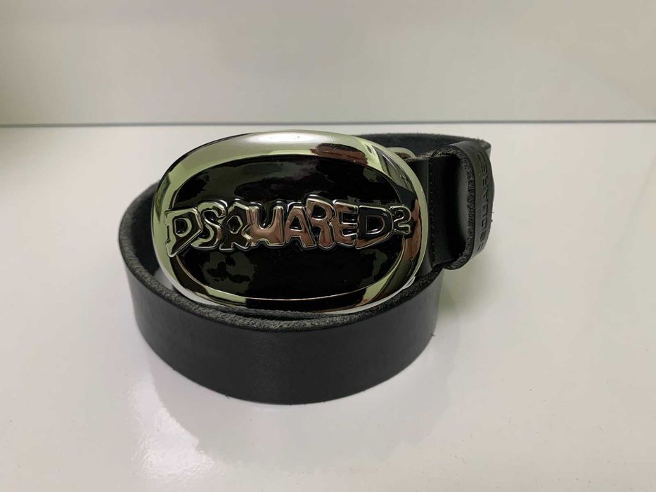 Чисто нов колан от естествена кожа DSQUARED D2 дължина 115см