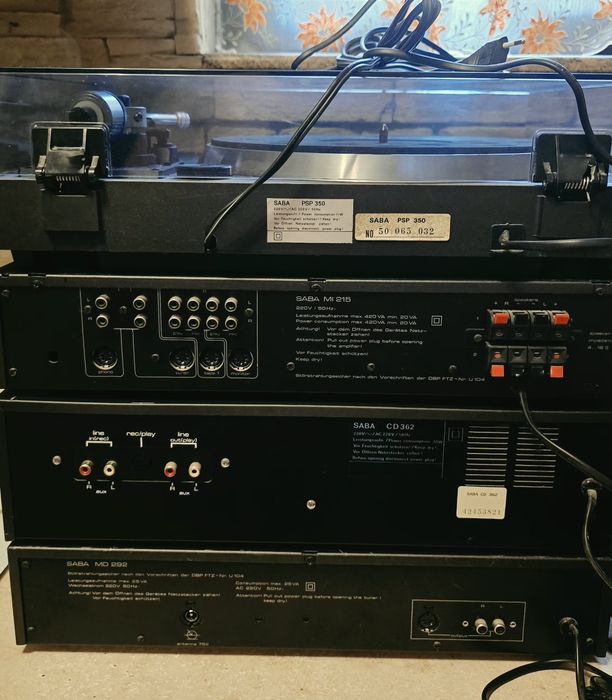 SABA  linie audio vintage premium