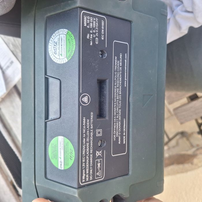 METRISO G1000 (model M550G) Tester izolatie