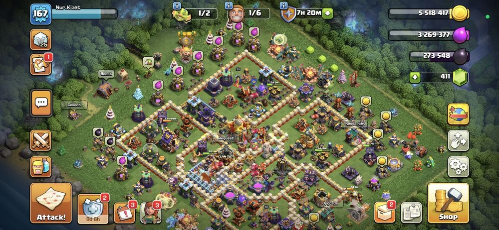 Clash of clans 16 Tx