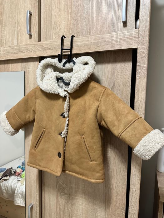 Палто зима момче/момиче Zara(като ново) нова цена 40€ 12-18 86 см