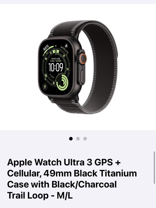 Apple watch ultra-3 2025 у Артура в магазе Б17 Hofmann
