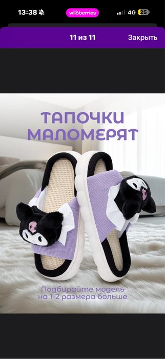 Тапочки домашние 2900