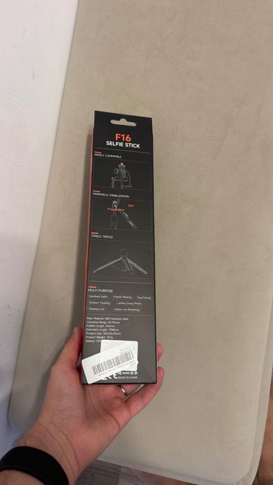 Selfiestick și trepied 160 centimetri cu telecomandă bluetooth