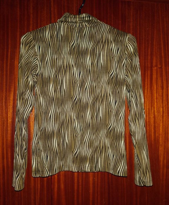 Поло с тигров принт