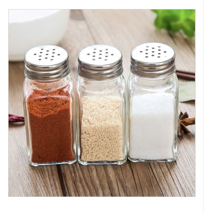 Солонка, стекло, новые