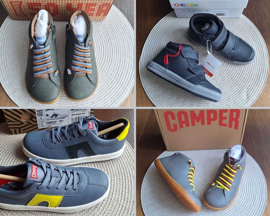 Обувки, чисто нови, Camper, Geox - н. 30