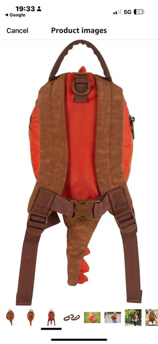 Раница Littlelife подходяща за прохождащи дечица