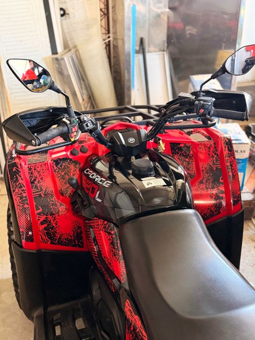 CF MOTO 520L, Euro 5, Servodirectie, Numar negru, 2021