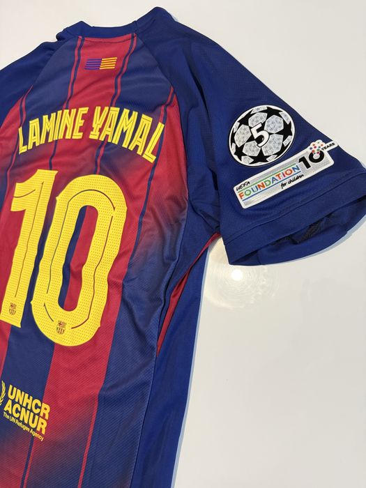 Tricou fotbal Barcelona , Lamine Yamal , L