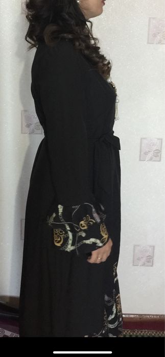 Длинное платье в пол легкое приятное