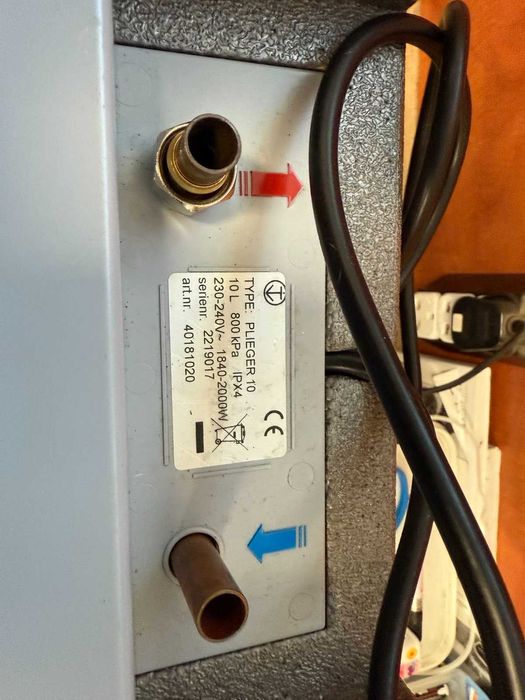 Бойлер Plieger 10 литрa втора употреба