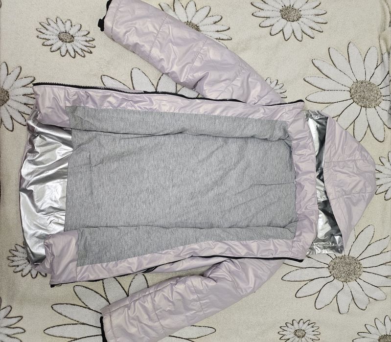 Удлинённая куртка на девочку