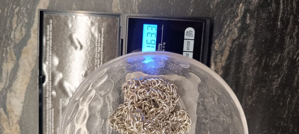 Мъжки сребърен ланец