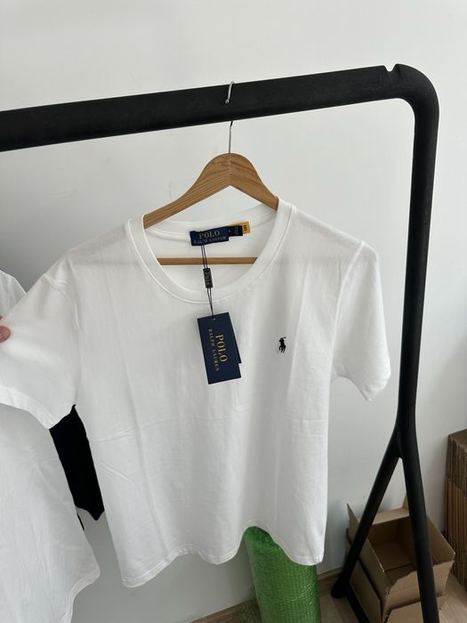 Tricou Polo Ralph Lauren Alb M sau L