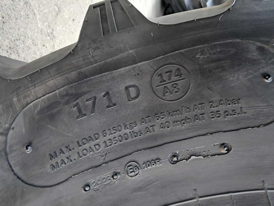Cauciucuri noi 710/70R38 marca GRI anvelope radiale tractor JOHN DEERE