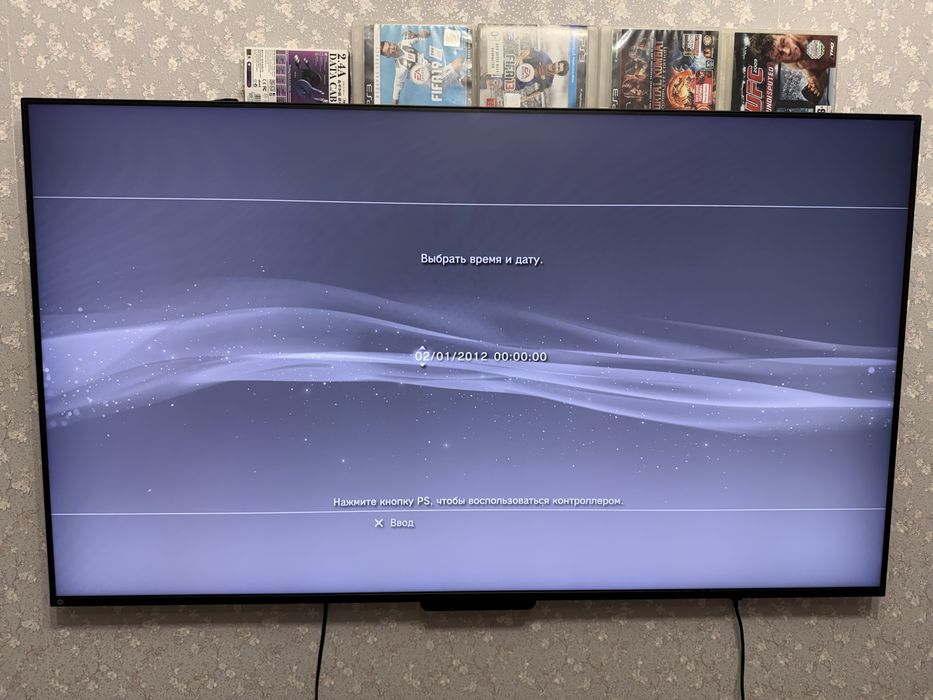 PS3 идеальном состояний, 5 игр, 2 джостика