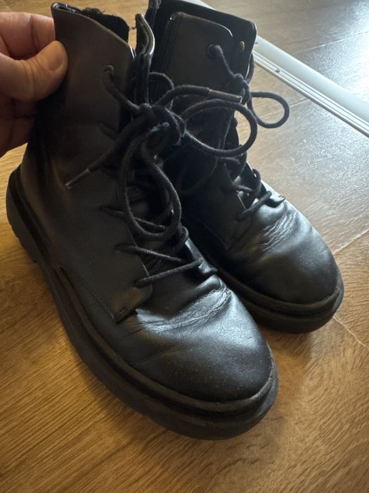 Bocanci (ghete) de piele, Zara, 35