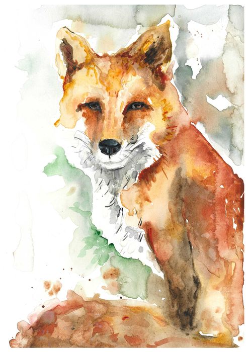 Авторски акварелни картини. Размер 21/30см.