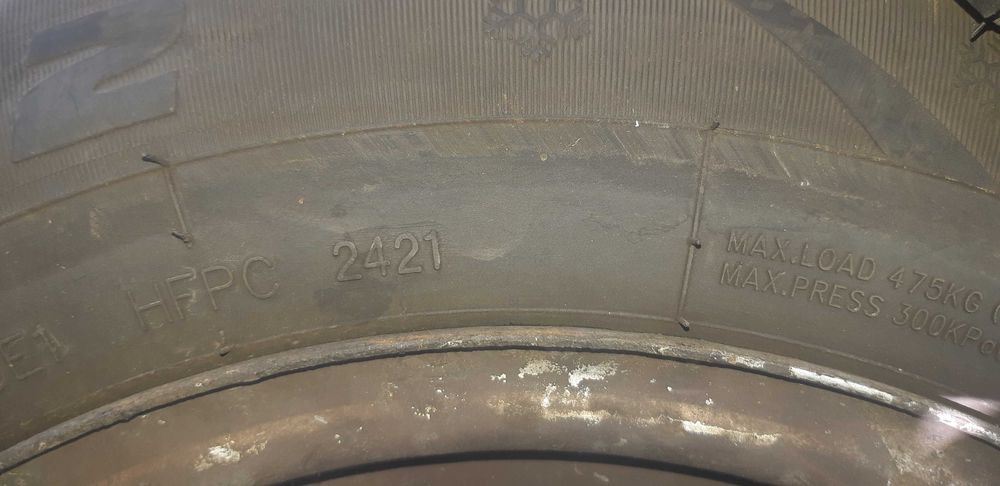 Зимни гуми и железни джанти+алуминиеви