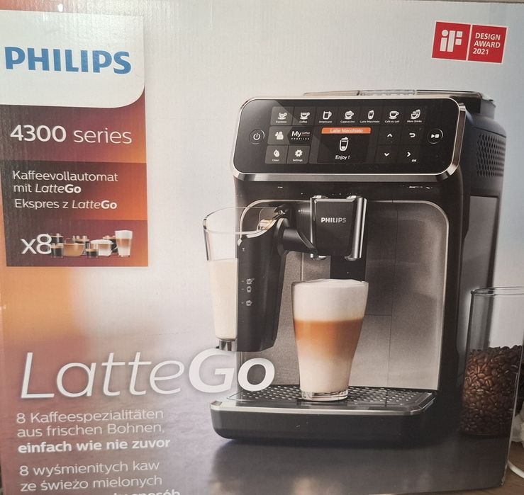 Кафеавтомат Кафемашина Philips LatteGo EP 4341/50