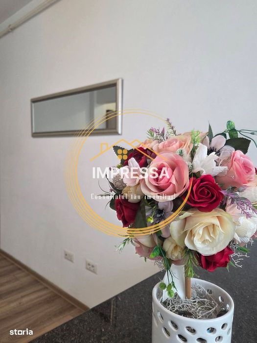 Se inchiriaza apartament 3 camere complex rezidential partial mobilat