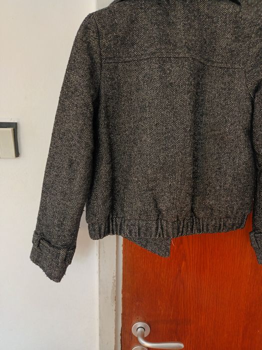 Vind geaca. Culoare gri pepit.  Măsura 13444.pentru fetite