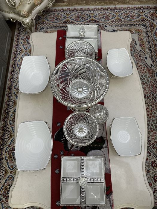 Мельхиоровый Сервиз