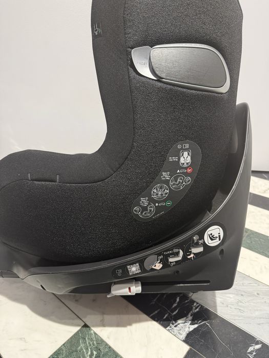 Scaun auto Sirona Z2 i-Size Plus Deep Black+ Baza Isofix