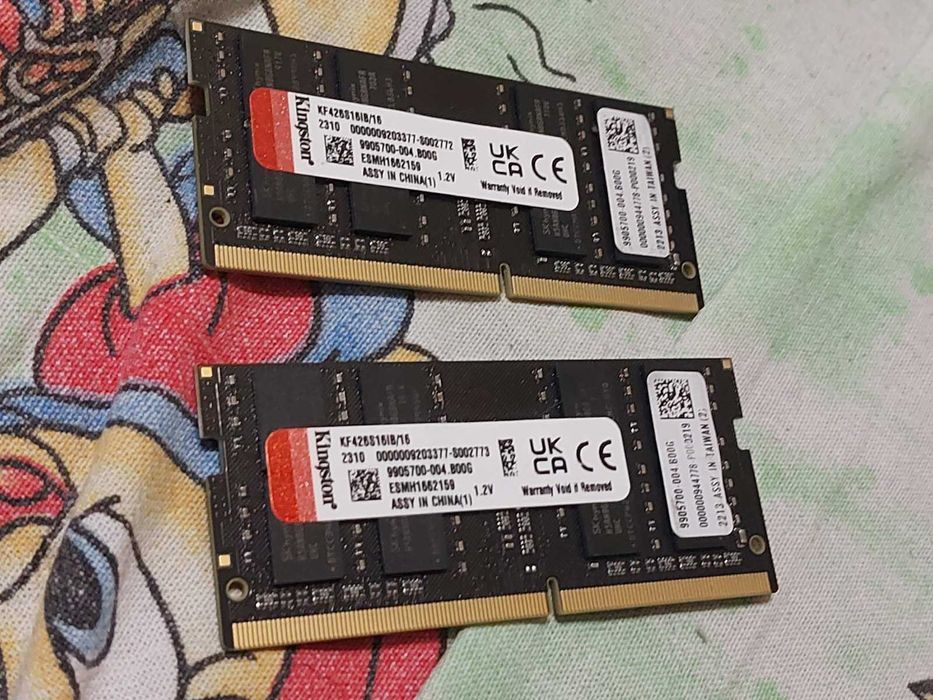 32GB 2666Mhz CL15 - Kingston Fury Impact DDR4 (SO-DIMM)