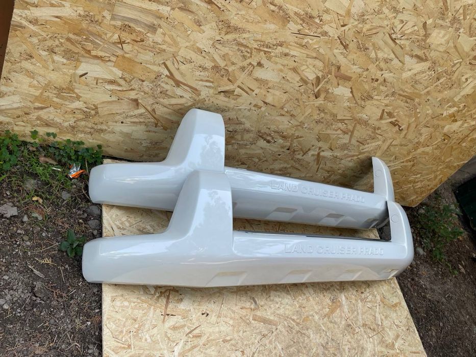 Губа переднего бампера на Прадо 09-13