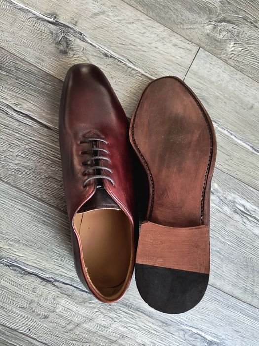 Pantofi din piele naturala culoare maro mărimea 42