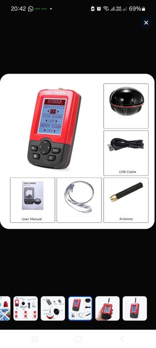 Продам новый эхолот.