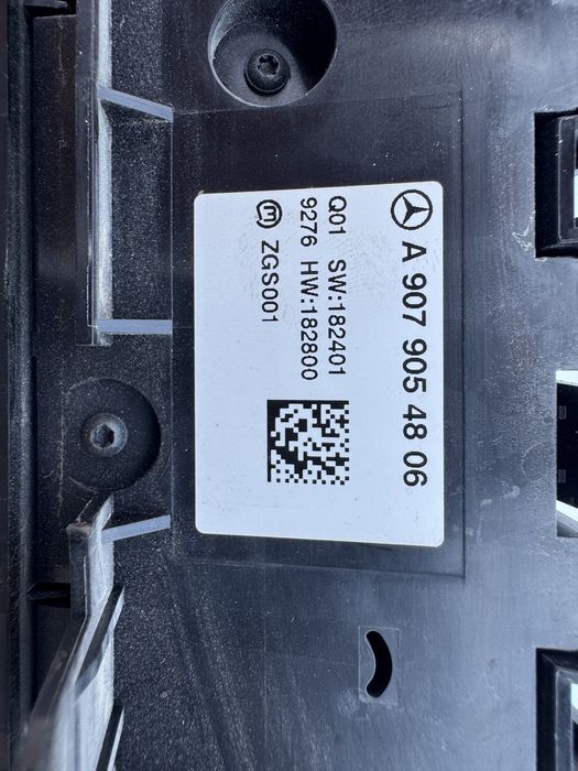 W907 Спринтер Sam блок