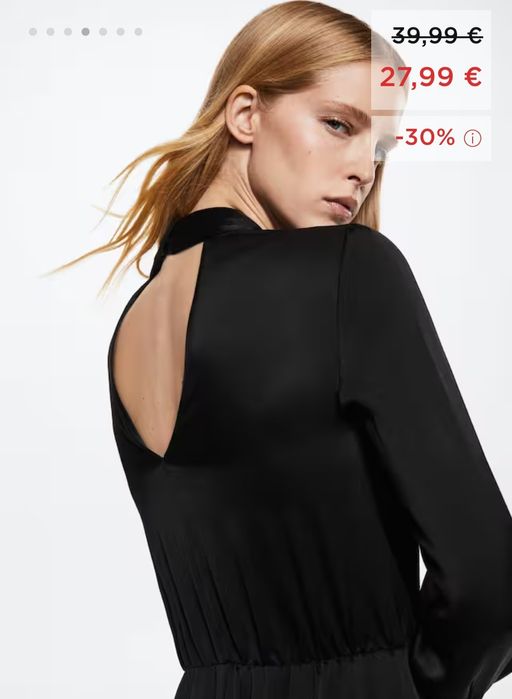 Сатенен гащеризон от Манго/Mango M и L размери