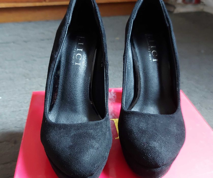 Дамски обувки еко велур