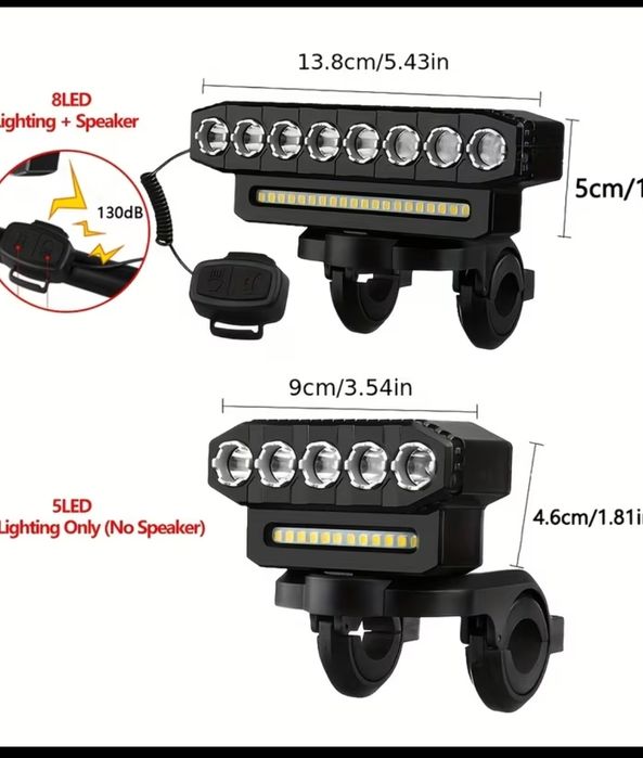 Фонарь для велосипеда мощный