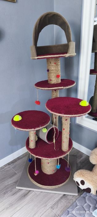 Ansamblul de joacă pentru pisici