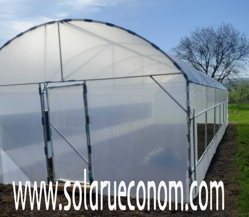 Solarii de gradina (sere) cu latimi de la 3 la 6 m - transport gratuit