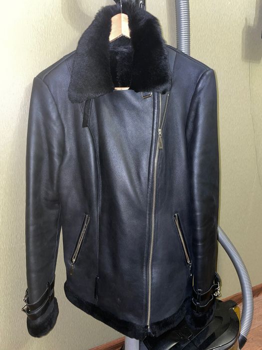 Дубленка авиатор женская