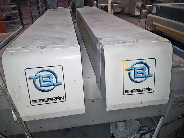 Uscător industrial tunel uscare UV 3 lampi 33kw Barberan pentr vopsire